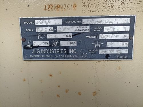 Elektrická nůžková plošina JLG 4069 LE