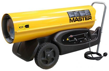 Master - naftová topidla s přímým spalováním