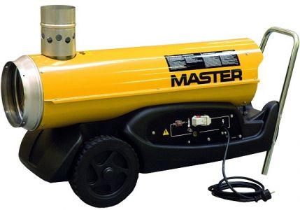 BV 77 E - Mobilní naftové topidlo, 20 kW